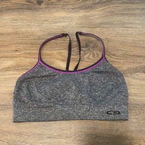 Heather Grey Sport bra